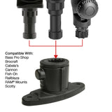 RAM® Universal Adapt-A-Post™ 2-Hole Drill-Down Base (RAP-AAPUDTU )