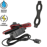 RAM® Quick-Grip™ 15W Waterproof Wireless Charging Mount with Tough-Claw™ (RAM-B-400-A-UN14W-V7M-1)