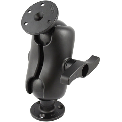 RAM® Double Ball Mount with Two Large Round Plates - E Size Short (RAM-E-101U-D)
