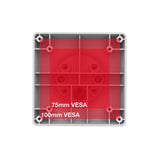 GDS® Uni-Conn™ Powered Dock with USB-C & VESA Adapter - Gray (RAM-GDS-DOCK-D10V-C-GRY)