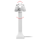 GDS® Uni-Conn™ Powered 14" Pedestal Dock with USB-C - Gray (RAM-GDS-DOCK-D11-14-U3C-GRY)