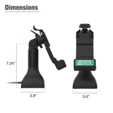 GDS® Uni-Conn™ 7" Pedestal Dock with USB-C (RAM-GDS-DOCK-D11-7-U1C)