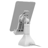 GDS® Uni-Conn™ 7" Pedestal Dock with PoE - Gray (RAM-GDS-DOCK-D11-7-U1E-GRY)