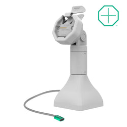 GDS® Uni-Conn™ Powered 7" Pedestal Dock with USB-C - Gray (RAM-GDS-DOCK-D11-7-U3C-GRY)