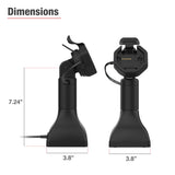 GDS® Uni-Conn™ Powered 7" Pedestal Dock with USB-C (RAM-GDS-DOCK-D11-7-U3C)