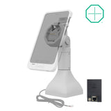 GDS® Uni-Conn™ Powered 7" Pedestal Dock with PoE - Gray (RAM-GDS-DOCK-D11-7-U3E-GRY)