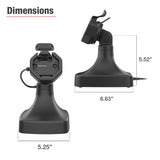 GDS® Uni-Conn™ Powered Tilt & Swivel Dock with USB-C + Data (RAM-GDS-DOCK-D14-U3C-2A)