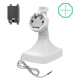 GDS® Uni-Conn™ Powered Tilt & Swivel Dock with PoE - Gray (RAM-GDS-DOCK-D14-U3E-GRY)