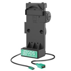 GDS® Uni-Conn™ Non-Locking Spring Loaded Power + Single USB-A Dock (RAM-GDS-DOCK-V12-U1CPDU)