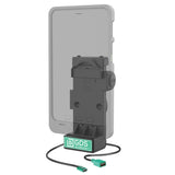 GDS® Uni-Conn™ Non-Locking Spring Loaded Power + Single USB-A Dock (RAM-GDS-DOCK-V12-U1CPDU)