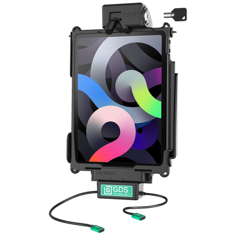 Locking GDS® Tough-Dock™ + USB-C Data for iPad 10 & 11, Pro 11 & Air 11 (RAM-GDS-DOCKL-AP32C-CU)