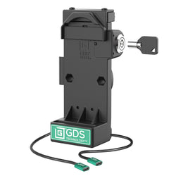 GDS® Uni-Conn™ Locking Spring Loaded Power + Single USB-C Dock (RAM-GDS-DOCKL-V12-U1CP-CU)