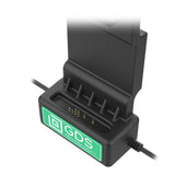 GDS® Uni-Conn™ Left Locking Power + Dual USB-A Dock (RAM-GDS-DOCKLL-U1CD2U)