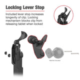 GDS® Uni-Conn™ Left Locking Power + Dual USB-A Dock (RAM-GDS-DOCKLL-U1CD2U)