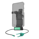 GDS® Uni-Conn™ Left Locking Powered Dock with USB-A & RJ45 Data (RAM-GDS-DOCKLL-U1CP-RJ45AU)