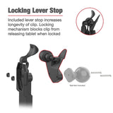 GDS® Uni-Conn™ Left Locking Powered Dock with USB-A & RJ45 Data (RAM-GDS-DOCKLL-U1CP-RJ45AU)