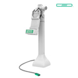 GDS® Uni-Conn™ 14" Locking Pedestal Dock with USB-C - Gray (RAM-GDS-DOCKLR-D11-14-U1C-GRY)