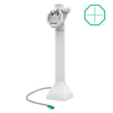 GDS® Uni-Conn™ Powered 14" Locking Pedestal Dock with USB-C - Gray (RAM-GDS-DOCKLR-D11-14-U3C-GRY)