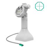 GDS® Uni-Conn™ Powered 7" Locking Pedestal Dock with USB-C - Gray (RAM-GDS-DOCKLR-D11-7-U3C-GRY)