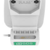 GDS® Uni-Conn™ Locking Tilt & Swivel Dock with PoE - Gray (RAM-GDS-DOCKLR-D14-U1E-GRY)