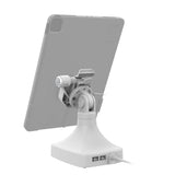 GDS® Uni-Conn™ Powered Locking Tilt & Swivel Dock with USB-C + Data Gray (RAM-GDS-DOCKLR-D14-U3C-2A-GRY)