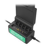 GDS® Uni-Conn™ Right Locking Power + Single USB-C Dock (RAM-GDS-DOCKLR-U1CP-CU)