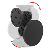 RAM® Dual 90-Degree Pivot Magnetic Mount (RAP-101-PV4-2P-NK-MAG88U)