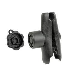 RAM® Composite Double Socket Arm with 5-Pin RAM® Pin-Lock™ Security Knob (RAP-201-S-KEY5U)