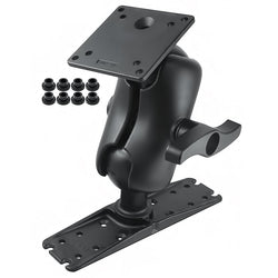 RAM® Ball Mount with 100x100mm VESA Plate & Large Electronics Plate (RAM-E-111U-D-246)