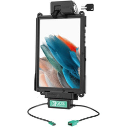 Locking GDS® Tough-Dock™ + Single USB-A for Samsung Tab A8 10.5" SM-X200 (RAM-GDS-DOCKL-SAM83CDU)
