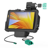 Locking GDS® Power + Dual USB Dock for Zebra ET4x 8" with IntelliSkin® (RAM-GDS-DOCKL-ZE20PD2U)
