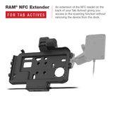 RAM® Low-Profile Power + Single USB Dock for Tab Active5 & 3 (RAM-HOL-SAM58CPT-1AU)