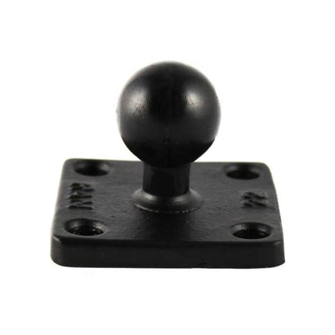 RAM B Size 1" Ball & Square Plate w/ 1.5" x 1.5" 4-Hole Pattern (RAM-B-202U-22) - Image1