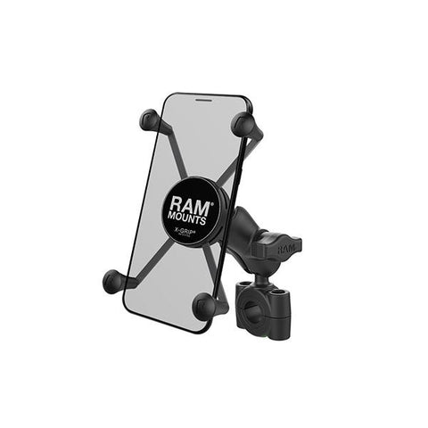 RAM® X-Grip® Large Phone Mount with RAM® Torque™ Medium Rail Base (RAM-B-408-75-1-A-UN10)
