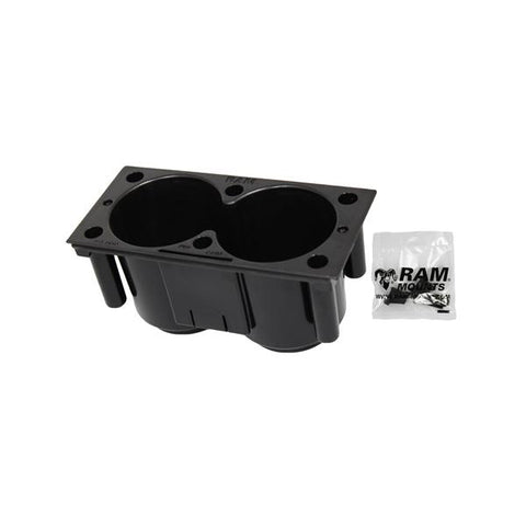 RAM-FP-CUP1F Tough-Box Console Dual Drink Cup | Mounts PH | RAM Mounts Philippines